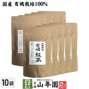 【国産 100%】有機栽培 宮崎紅茶 50g 宮崎県産 プレミアム特典で送料無料 茶葉 プチギフト 無糖 健康茶 ダイエット セット ギフト プレゼ