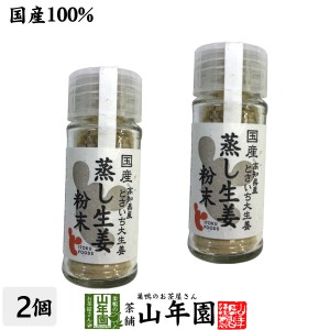 国産100% 蒸し生姜粉末 7g×2個セット 高知県産とさいち大生姜 蒸ししょうがパウダー お土産 セットお茶 プレミアム特典で送料無料 お茶 