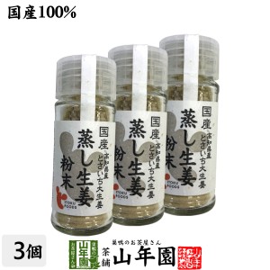 国産100% 蒸し生姜粉末 7g×3個セット 高知県産とさいち大生姜 蒸ししょうがパウダー お土産 セットお茶 プレミアム特典で送料無料 お茶 