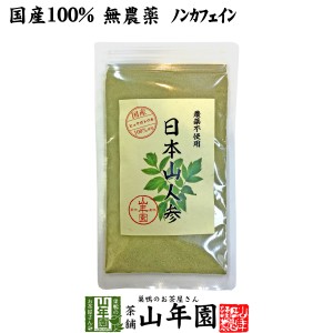 【国産 無農薬 100%】日本山人参 粉末 ヒュウガトウキ 50g パウダー 九州産ノンカフェイン 日本山人参茶 ヒュウガトウキ茶 送料無料 お茶