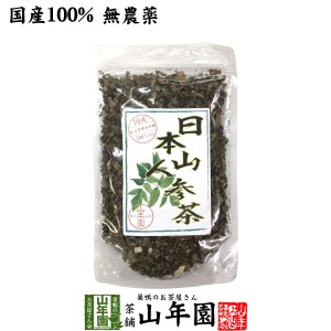 【国産 無農薬】日本山人参茶(リーフ) 70g 宮崎県産 健康茶 妊婦 ダイエット 贈り物 送料無料 お茶 父の日 お中元 2024 ギフト プレゼン