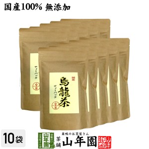 【国産 無添加 100%】烏龍茶 ウーロン茶 ティーパック 2.5g×24パック×10袋セット 無添加 大分県産 ティーバッグ 国産 プレミアム特典で