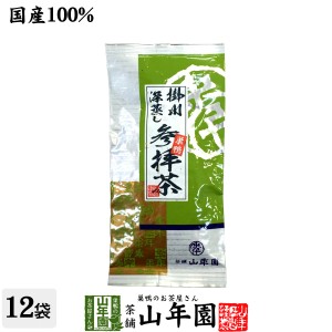 日本茶 茶葉 巣鴨参拝茶100g×12袋セット 深蒸し掛川茶 葉酸 緑茶 豊島の名品50選 国産 煎茶 茶葉 日本茶 ギフト プレミアム特典で送料無