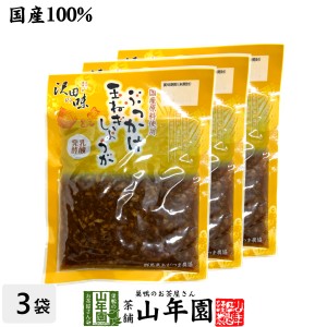 【国産原料使用】沢田の味 ぶっかけ玉ねぎしょうが 80g×3袋セット 送料無料 自然と健康の郷 群馬県吾妻郡産 健康 ダイエット ギフト プ