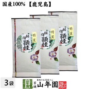 日本茶 お茶 茶葉 特選指宿頴娃 100g×3袋セット 健康 プレミアム特典で送料無料 国産 緑茶 ダイエット ギフト プレゼント お茶 父の日 