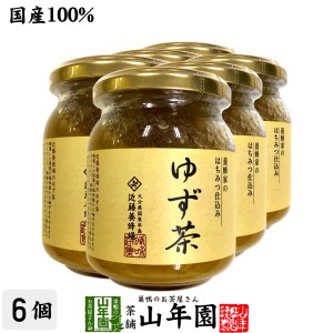 国産柚子 養蜂家のはちみつ仕込み ゆず茶 250g×6袋セット ジャム トースト トッピング お土産 ギフトセット プレミアム特典で送料無料 