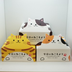 今日のねこもよう8個入×3種類（信州長野県のお土産 お菓子 洋菓子 お取り寄せ ご当地スイーツ ギフト チョコレート菓子 クッキー）