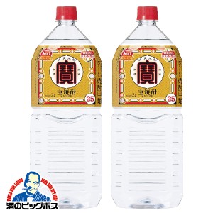 焼酎 宝焼酎 スマプレ会員 送料無料 宝 タカラ 焼酎 25度 2000ml×2本 エコペット(002) 2L