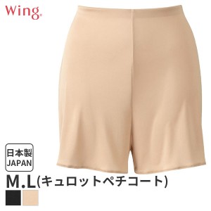 期間限定20%OFF 【メール便10】ウイング シンプルランジェリー ペチコート(M Lサイズ/丈35 45)EH6201