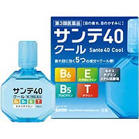 【第3類医薬品】 参天製薬 サンテ40クール 12ml