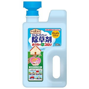 アース製薬 アースガーデン みんなにやさしい除草剤 おうちの草コロリ 2L