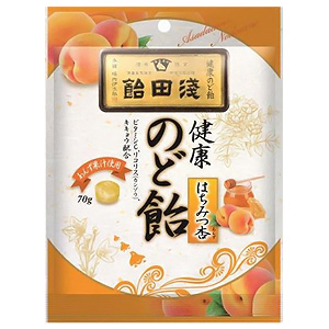 浅田飴 のど飴はちみつ杏 70g