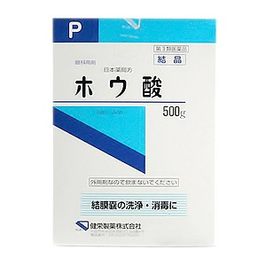 【第3類医薬品】 ホウ酸（結晶） 500ｇ ケンエー