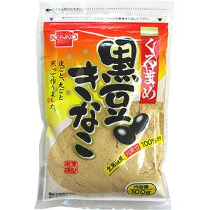 健康フーズ 北海道産光黒豆使用 黒豆きな粉  (100g)