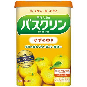 バスクリン ゆずの香り 600g 医薬部外品