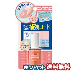 ネイルネイル ネイルサポート ピンク　6mL　メール便送料