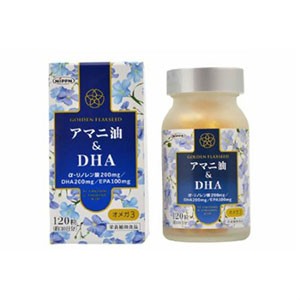 アマニ油＆DHA(120粒)