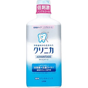 クリニカアドバンテージ デンタルリンス 低刺激タイプ (ノンアルコール)　450mL 医薬部外品