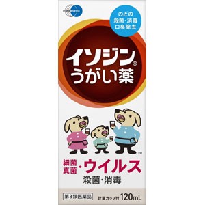 【第3類医薬品】 イソジン うがい薬 120ml