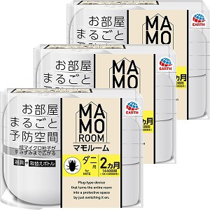 アース製薬 マモルーム ダニ用 1440時間用セット 3個セット 送料無料