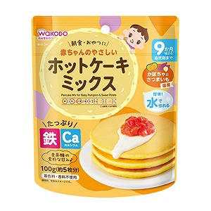 赤ちゃんのやさしいホットケーキミックス かぼちゃとさつまいも 100g