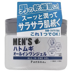 パエンナ メンズハトムギ オールイワンジェル 180g