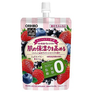 オリヒロ ぷるんと蒟蒻ゼリーPlus ミックスベリー味 (130g×8個)