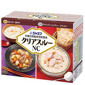 ジャネフ 大腸内視鏡専用検査食 クリアスルーNC 2食入