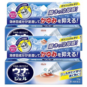 【第2類医薬品】ウナコーワクールジェル 15g×2個セット メール便送料無料