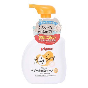 ピジョン ベビー全身泡ソープ しっとり 500ml