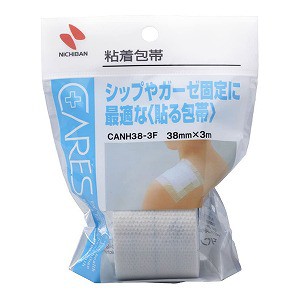 ケアーズ 粘着包帯 CANH38-3F(38mm×3m)