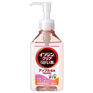 イソジン クリアうがい薬 アップル風味 200mL 指定医薬部外品