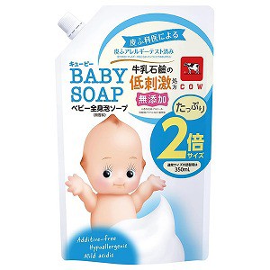 牛乳石鹸 キユーピー ベビー全身泡ソープ 詰替用 2回分 700mL