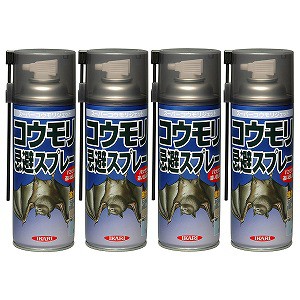 イカリ消毒 スーパーコウモリジェット 420mL×4個セット 送料無料