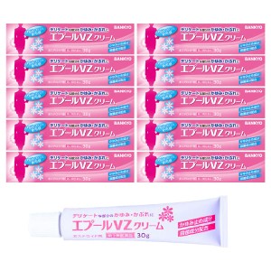 【第2類医薬品】エプールVZクリーム 30g 鎮痒消炎薬 ×10個セット 送料無料