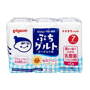 ピジョン 乳性飲料 ぷちグルト(100ml×3個)