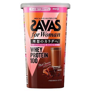 ザバス for Woman ホエイプロテイン100 濃厚なミルクショコラ風味 280g