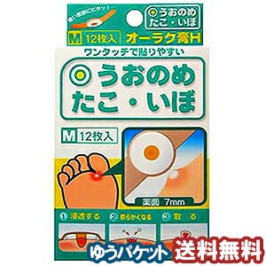 【第2類医薬品】 オーラク膏H Mサイズ 12枚 メール便送料無料