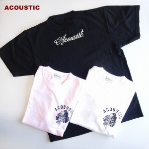 アコースティック アメカジプリント 半袖Ｔシャツ ヘビーウェイト/ACOUSTIC S/S T-SHIRT AC22203/L・XL・XXL/ネコポス発送OK!