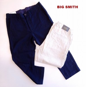 ベティスミス ビックスミス【ユニセックス】ストレッチパンツ イージー クロップドパンツ 8分丈パンツ/BETTY SMITH BIG SMITH EASY CROPP