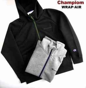 SALE!チャンピオン Champion ラップエアー テックウィーブ 3LS ジップフーデッド スウェットシャツ ジップパーカー WRAP-AIR ZIP HOODED 