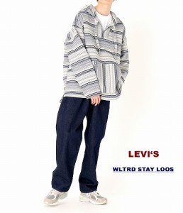 リーバイス ワイドジーンズ Levis WELLTHREAD STAY LOOSE A12280005