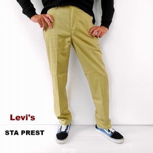 リーバイス(LEVIS) ストレッチ チノストレートパンツ/Levis STA PREST GOLD S CTTN/POLY TWLL/396620014