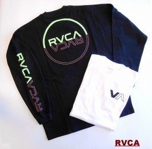 ルーカ RVCA 長袖Tシャツ ルーズシルエット ドロップショルダー ルーカ HALF WAY L/S Tee/BC042-068/メンズ・レディース