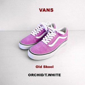 VANS バンズ レディース オールドスクール/VANS OLD SKOOL LADYs (ORCHID/T.WHITE) VN0A3WKT3SQ/USA規格