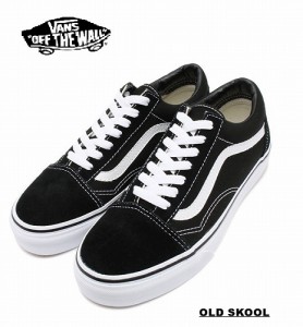 VANS バンズ レディース オールドスクール スウェードレザー・キャンバス/VANS OLD SKOOL LADYs USA 企画 VN000D3HY28/ブラック×ホワイ