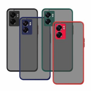 OPPO A77 ケース カバー マット仕上げ 半透明 シンプル オッポ A77 アンドロイド おすすめ おしゃれ スマートフォン/スマフォ/スマホケー