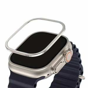 Apple Watch Ultra 2/1 アルミフレーム メタルフレーム 49mm かっこいい アップルウォッチ ウルトラ カバー