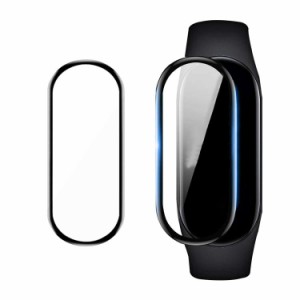 Xiaomi Smart Band 8 フィルム 液晶保護 小米 シャオミ Mi スマートバンド 8 液晶保護フィルム 2枚入り 保護シート 液晶保護 光沢 傷防止