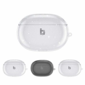 Beats Studio Buds + ケース クリアケース/カバー TPU 透明カバー シンプル 保護カバー かわいい キラキラ デコ 充電用穴付き ビーツ ス